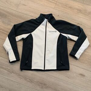 Free Country, High Contrast, Black and White, Fleece-Lined, full-zip, Size L